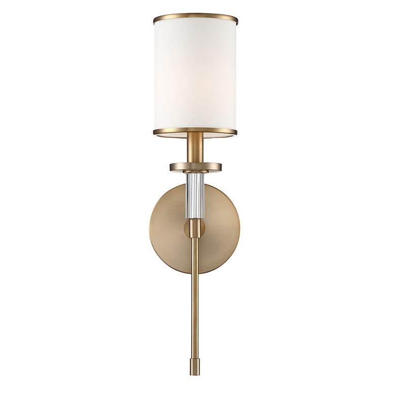 Image 6 Crystorama Hatfield 18 1/2" High Vibrant Gold Wall Sconce more views