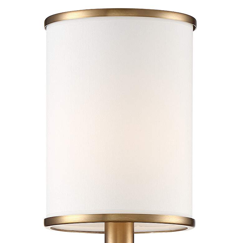 Image 7 Crystorama Hatfield 18 1/2" High Vibrant Gold Wall Sconce more views