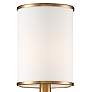 7_Crystorama Hatfield 18 1/2" High Vibrant Gold Wall Sconce more views