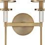 4_Crystorama Hatfield 18 1/2"H Vibrant Gold 2-Light Wall Sconce more views