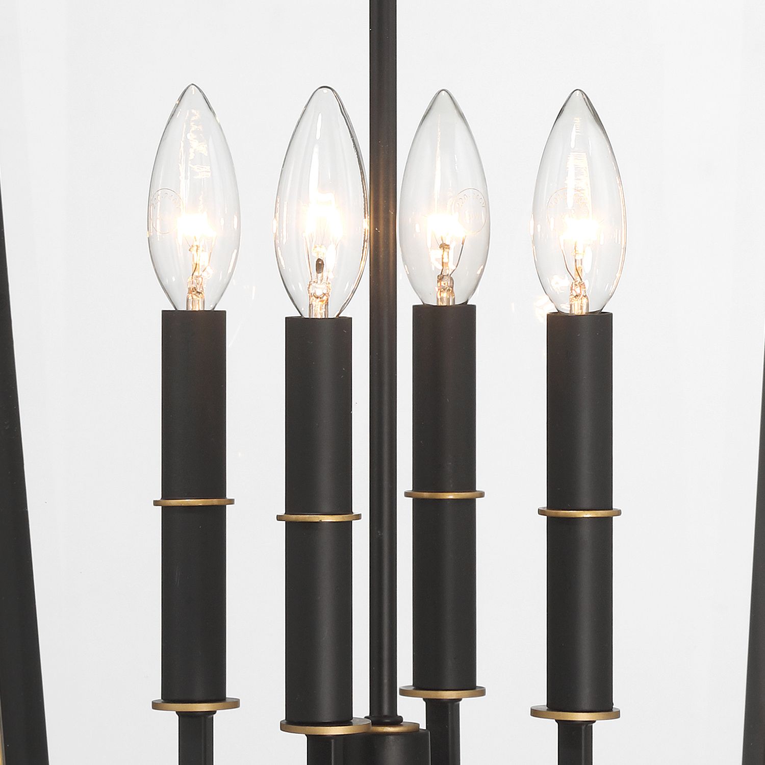 Image 6 Crystorama Hawkins 15'' Matte Black + Textured Gold Outdoor Sconce more views