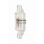 2_Crystorama Hayes 14 1/4" High Polished Nickel Wall Sconce more views