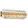 Crystorama Hayes 23 1/2" Wide Aged Brass Vanity Bath Light