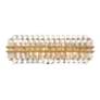 4_Crystorama Hayes 23 1/2" Wide Aged Brass Vanity Bath Light more views