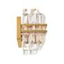 5_Crystorama Hayes 23 1/2" Wide Aged Brass Vanity Bath Light more views