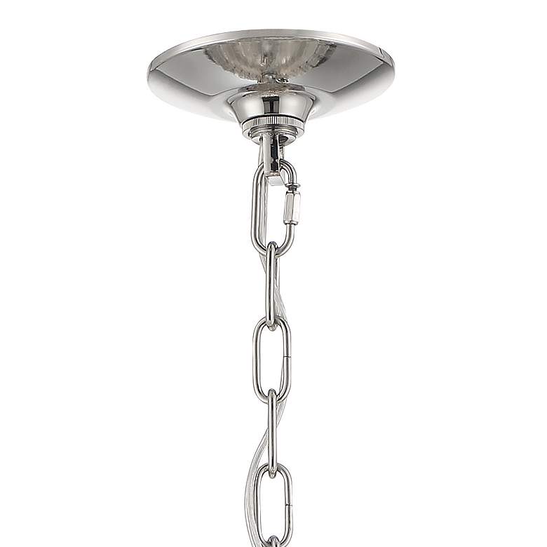Image 6 Crystorama Hayes 28" Wide Polished Nickel Crystal 16-Light Chandelier more views