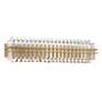 3_Crystorama Hayes 31 1/2" Wide Aged Brass 6-Light Bath Light more views