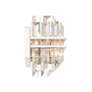 5_Crystorama Hayes 31 1/2" Wide Polished Nickel 6-Light Bath Light more views