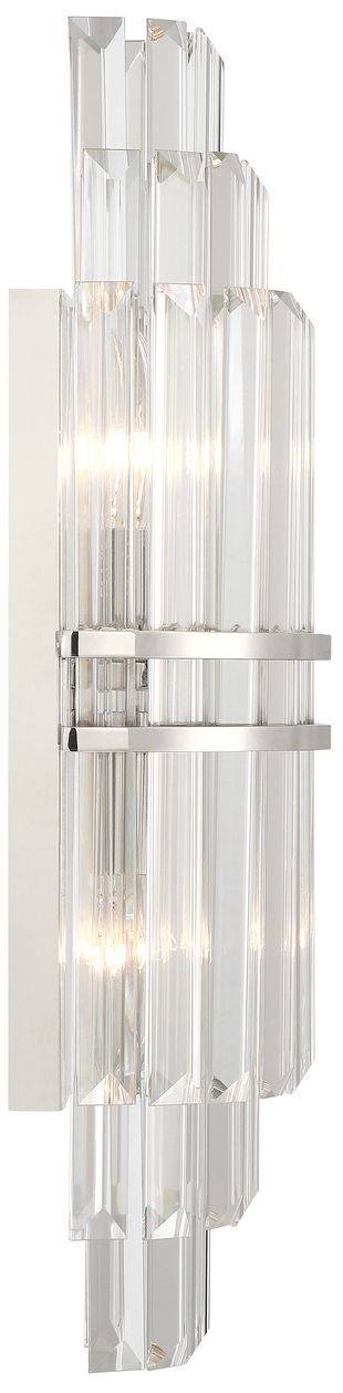 Image 4 Crystorama Hayes 7.5in.  Polished Nickel more views