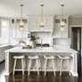 6_Crystorama Hayes 8" Wide Aged Brass and Crystal Pendant Light more views