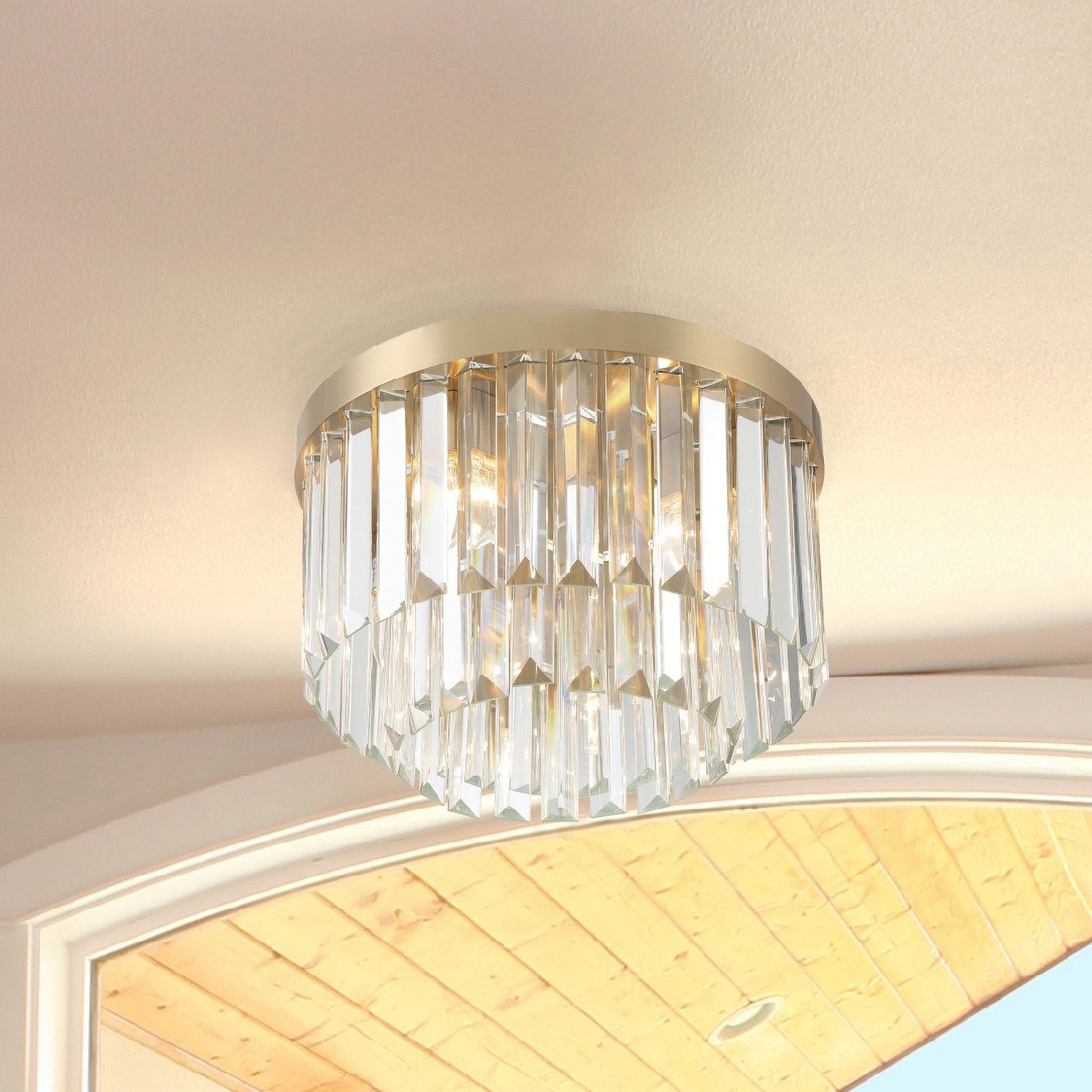 Crystorama Hayes Brass - Antique Brass Collection