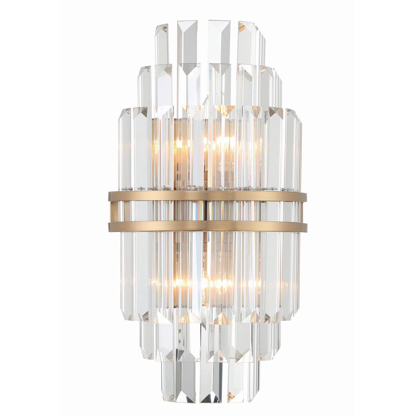 Crystorama Hayes Brass - Antique Brass Collection