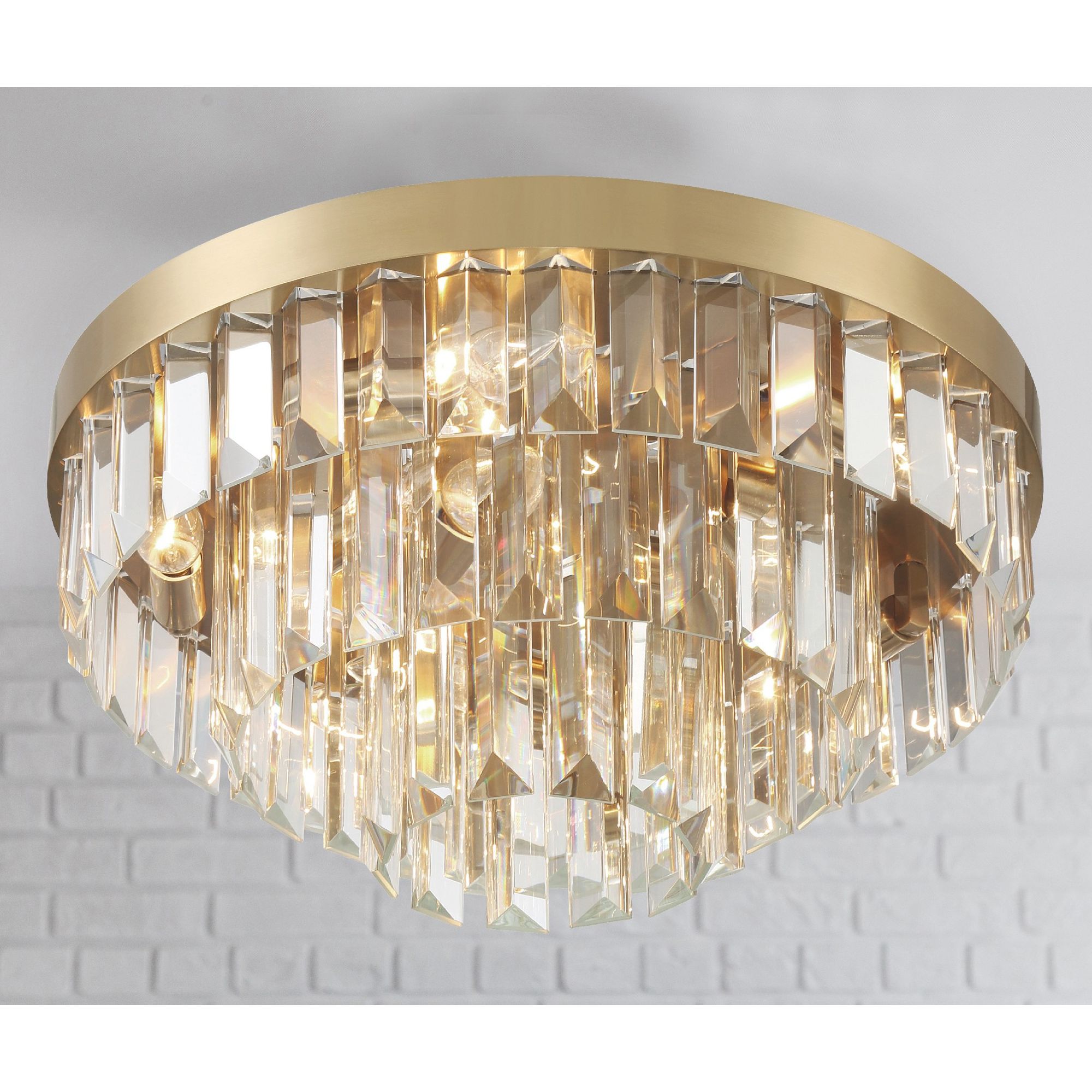 Crystorama Hayes Brass - Antique Brass Collection