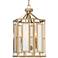 Crystorama Hillcrest 12" Wide Vibrant Gold Mini Chandelier