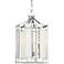 Crystorama Hillcrest 12"W Polished Nickel Mini Chandelier