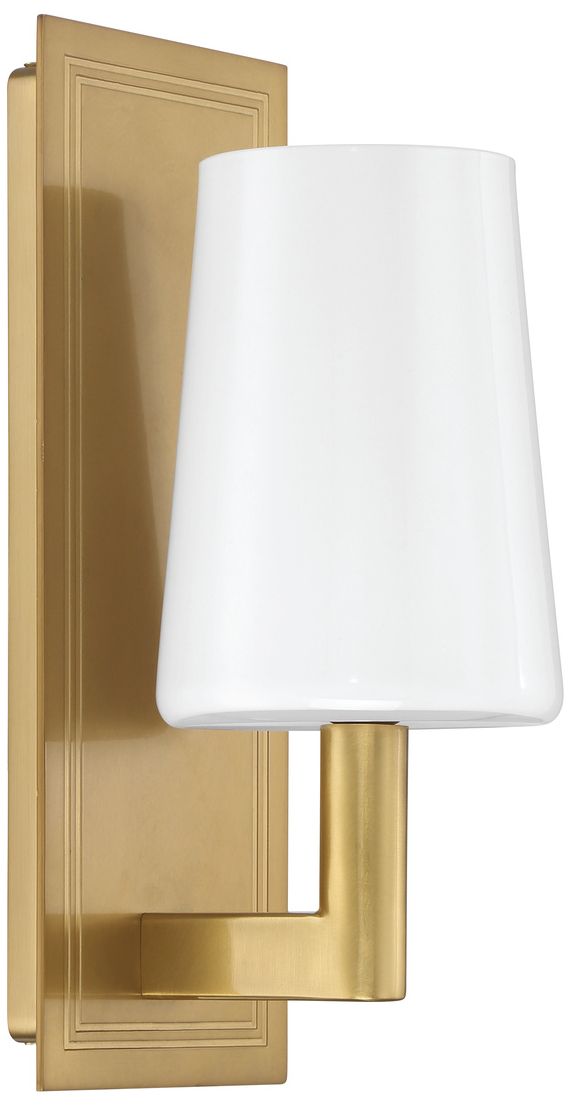 Thumbnail2 of Crystorama Hogan 4.5in. Aged Brass Scon more views