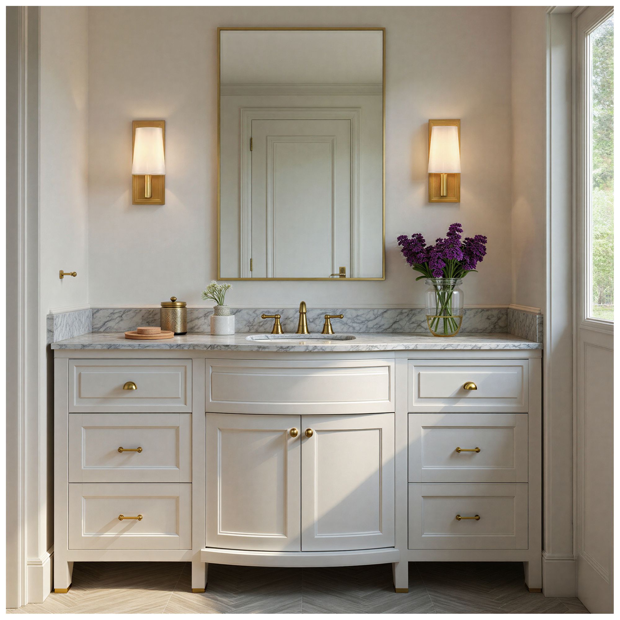 Crystorama Hogan 4.5in. Aged Brass Scon