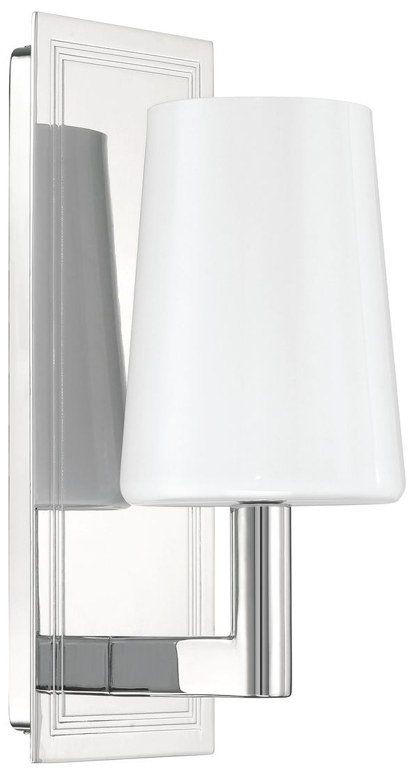 Image 2 Crystorama Hogan 4.5in.  Polished Chrome more views