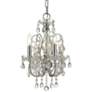 Crystorama Imperial 12" Wide 4-Light Traditional Crystal Chandelier