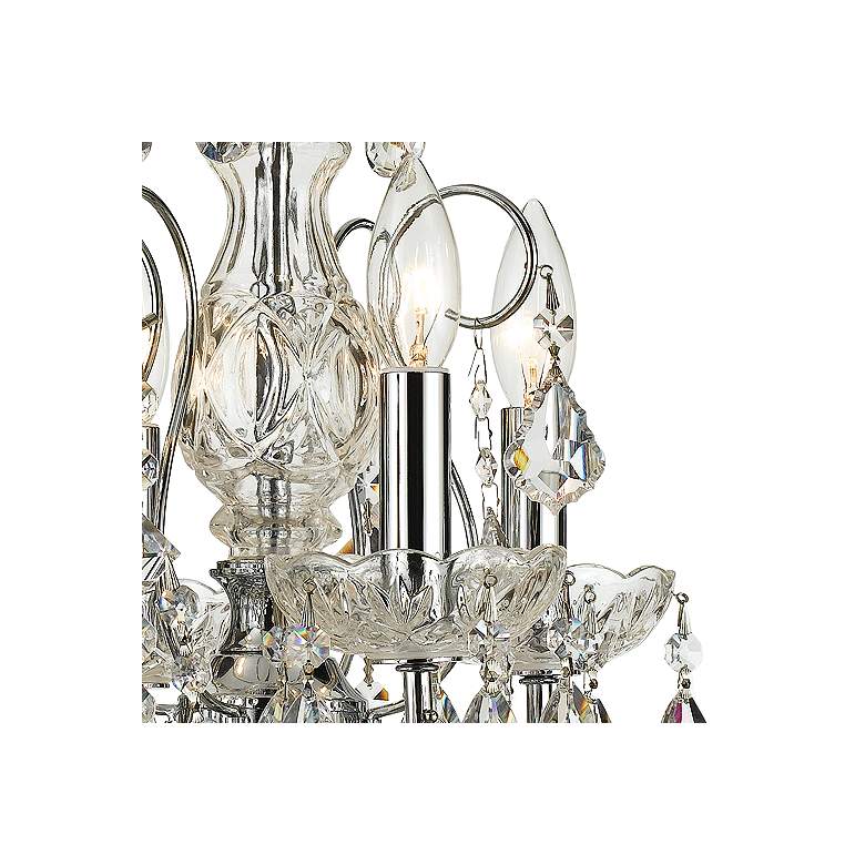 Image 3 Crystorama Imperial 12" Wide 4-Light Traditional Crystal Chandelier more views