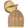 2_Crystorama Jace 10 1/2" High Soft Gold LED Wall Sconce
