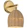Crystorama Jace 10 1/2" High Soft Gold LED Wall Sconce