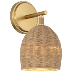 Crystorama Jace 10 1/2" High Soft Gold LED Wall Sconce