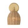4_Crystorama Jace 10 1/2" High Soft Gold LED Wall Sconce more views