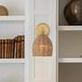 7_Crystorama Jace 10 1/2" High Soft Gold LED Wall Sconce more views