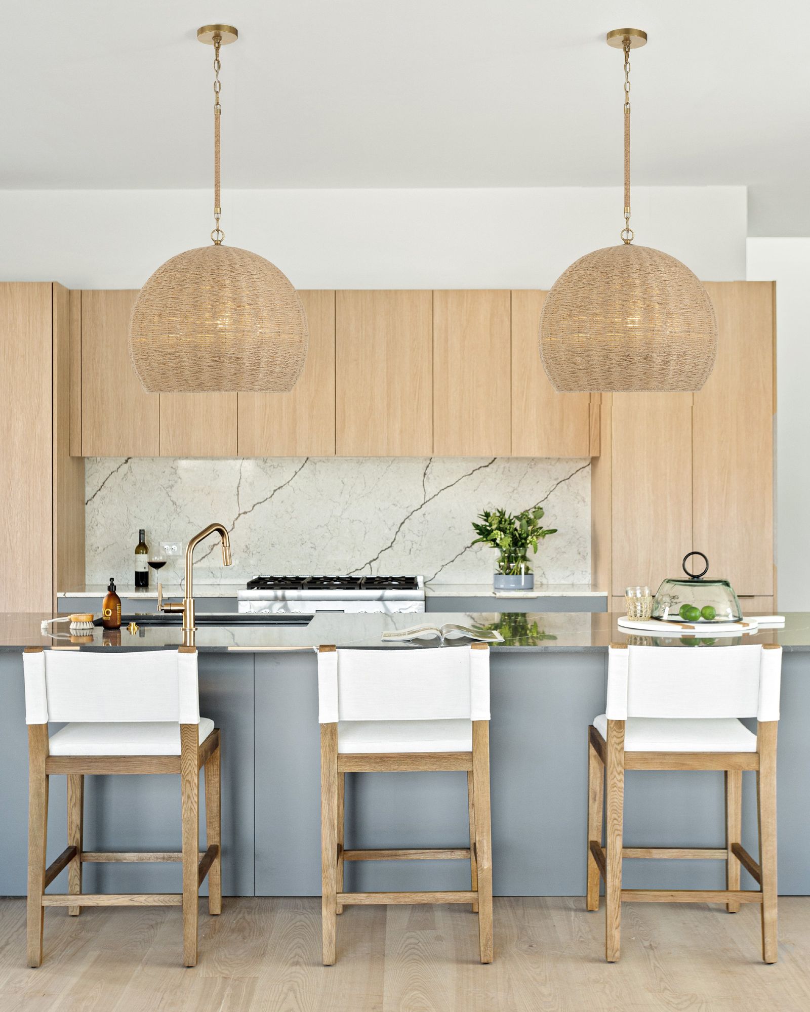 Crystorama Jace 20"W Soft Gold Pendant Light w/ Jute Shade