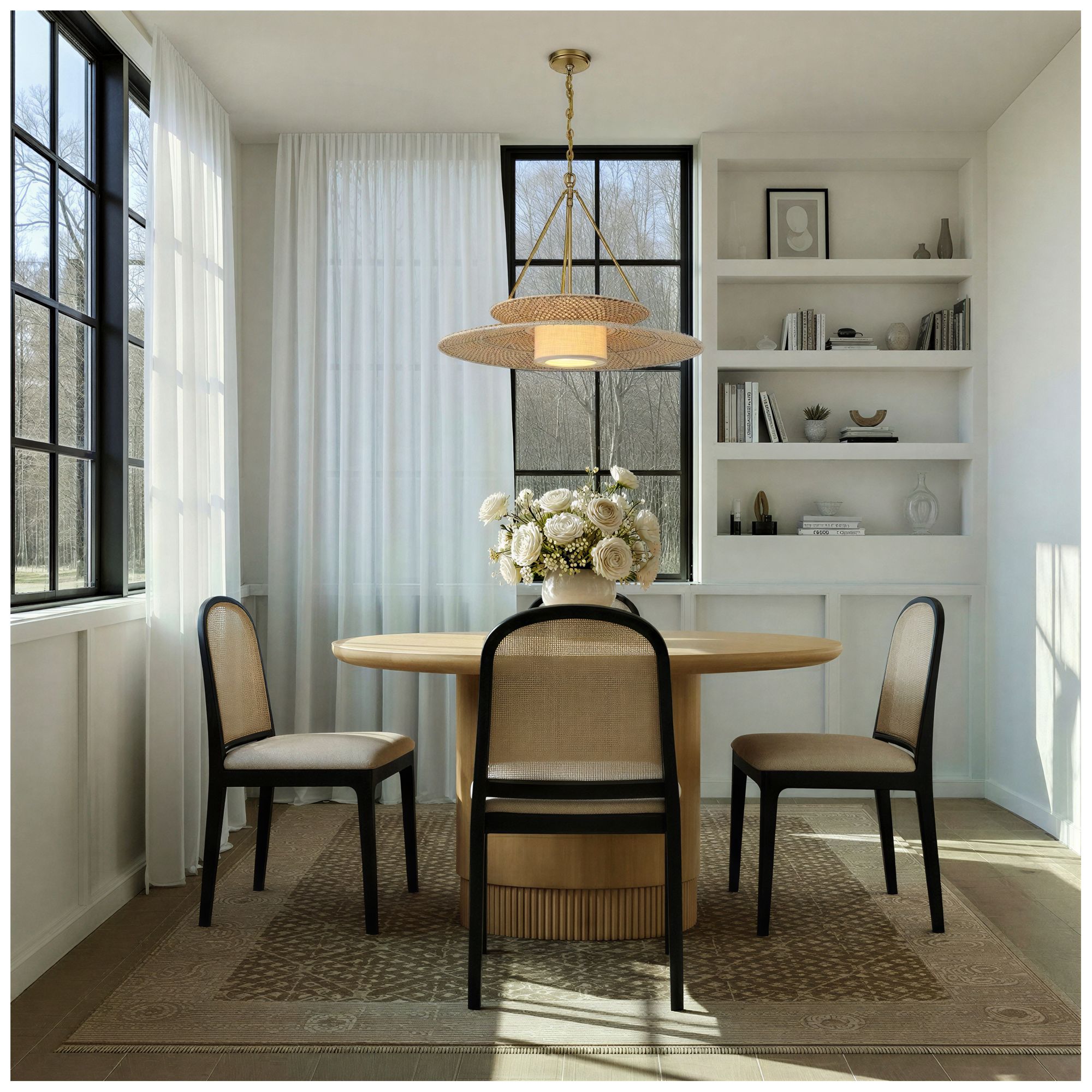 Image 6 Crystorama Janipher 29.5in.  Soft Gold Ch more views