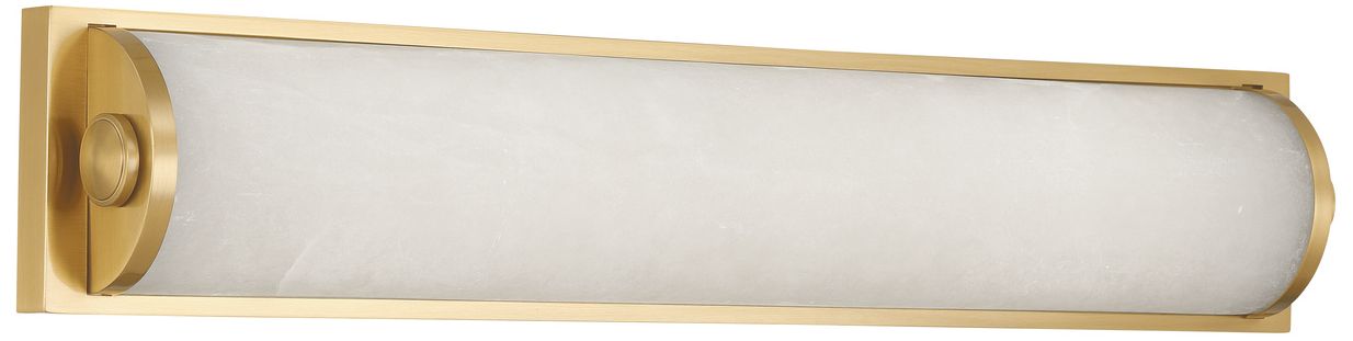 Image 2 Crystorama Jarvis 24.5'' LED Aged Brass Sconce more views