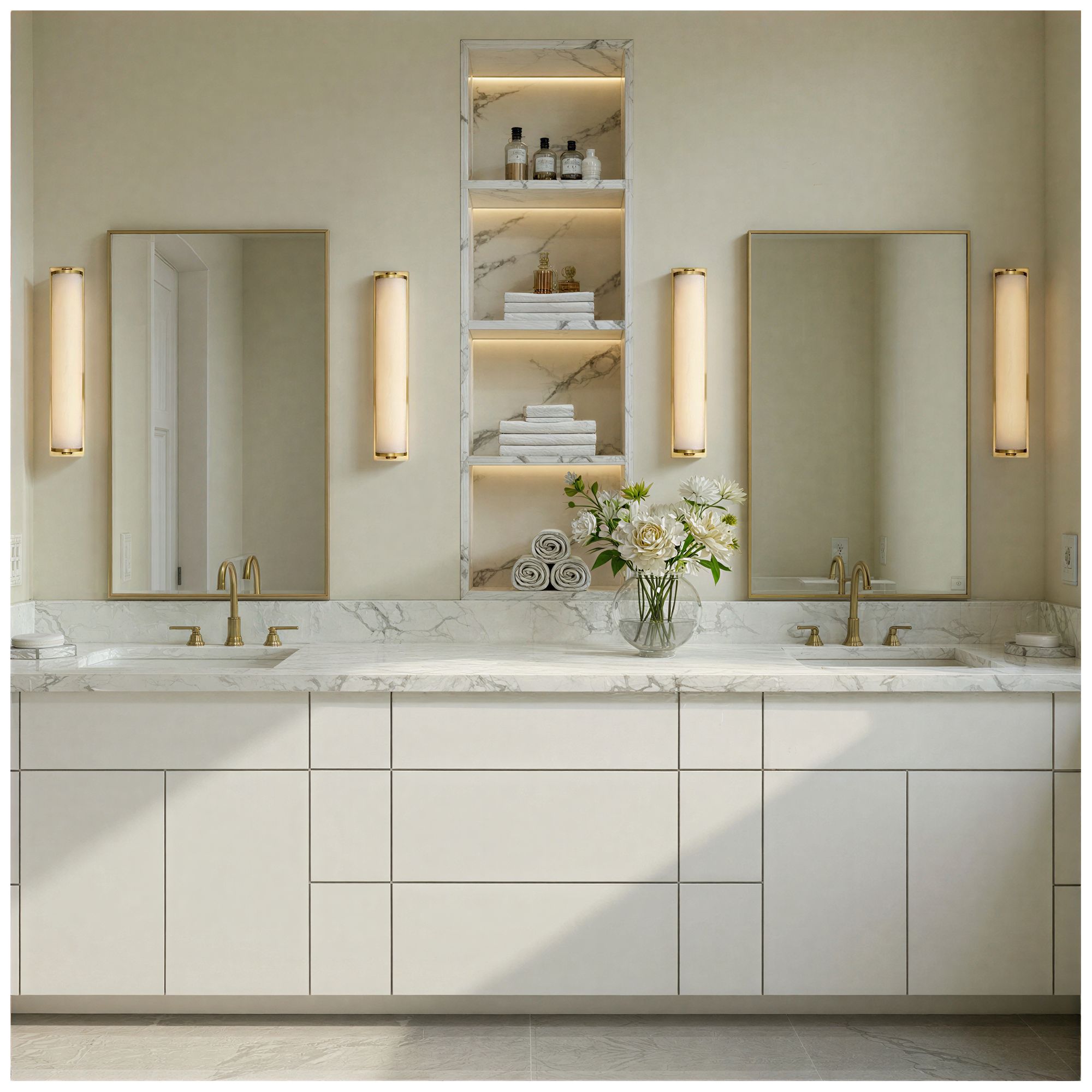 Image 6 Crystorama Jarvis 24.5'' LED Aged Brass Sconce more views