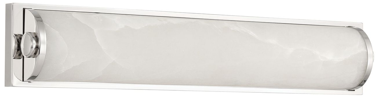 Image 2 Crystorama Jarvis 24.5'' LED Polished Nickel Sconce more views