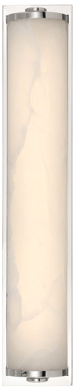 Image 3 Crystorama Jarvis 24.5'' LED Polished Nickel Sconce more views