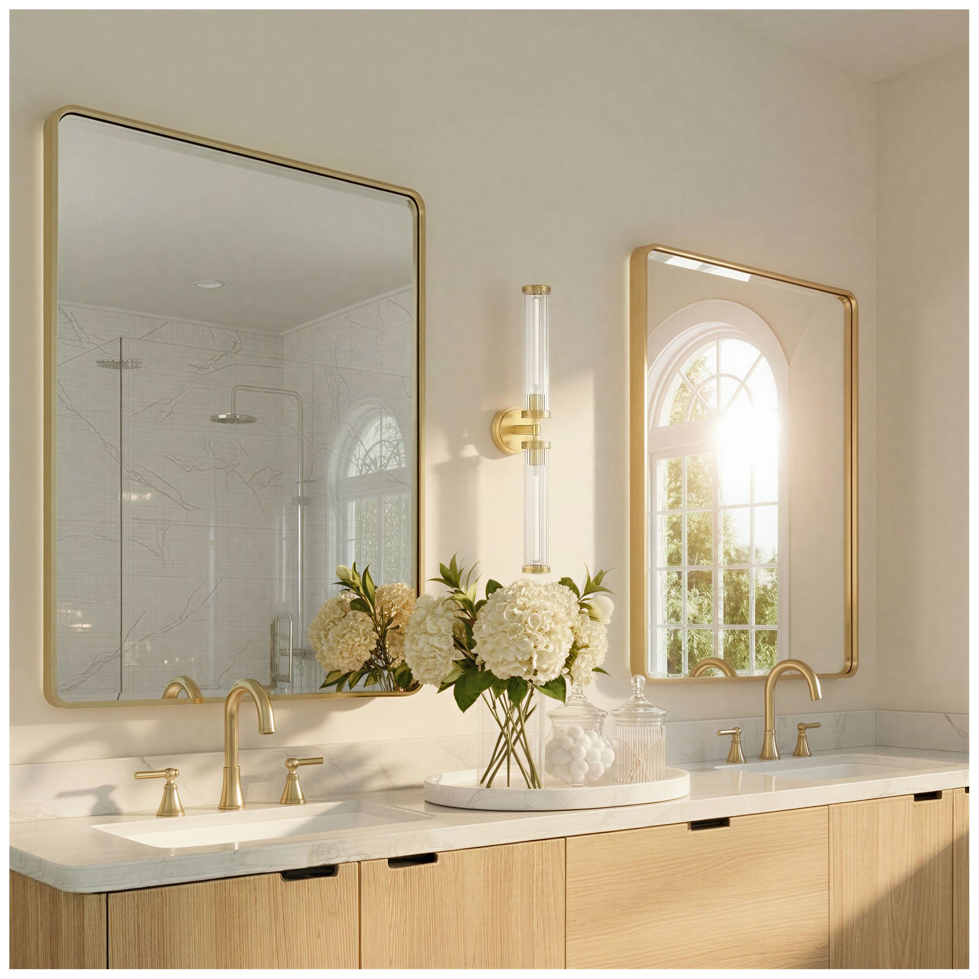 Image 6 Crystorama Jarvis 29'' LED Aged Brass Sconce more views