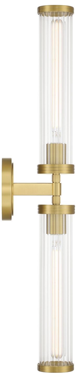 Image 4 Crystorama Jarvis 29in.  LED Aged Brass more views