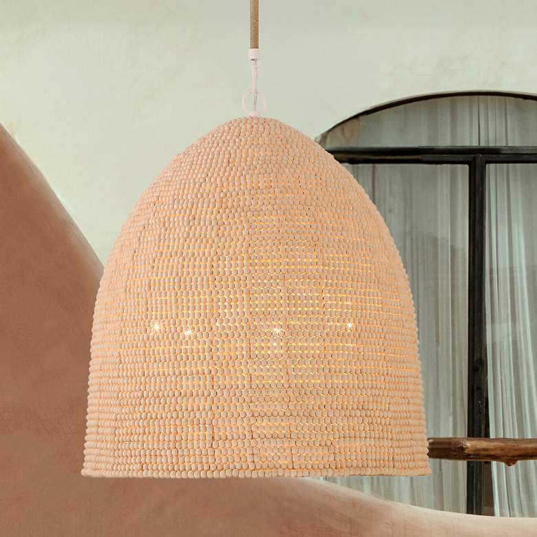 Image 1 Crystorama Jasper 6 Light Matte White Chandelier