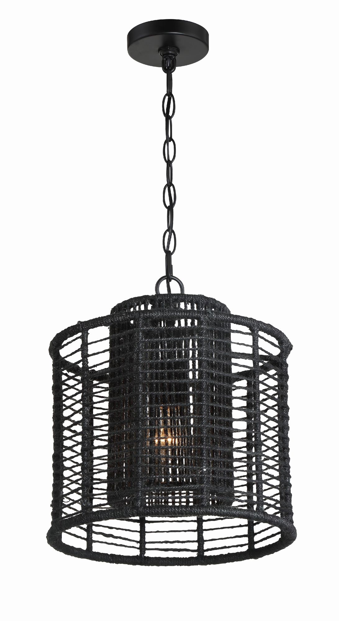 Image 3 Crystorama Jayna 12.5'' Matte Black Chandelier more views