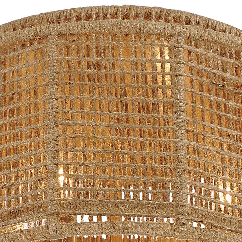 Image 4 Crystorama Jayna 15"W Burnished Silver 4-Light Ceiling Light more views