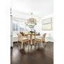 6_Crystorama Jayna 25" Wide 4-Light Burnished Silver Drum Chandelier more views