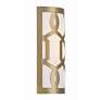 4_Crystorama Jennings 12" High Aged Brass Wall Sconce more views