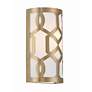 5_Crystorama Jennings 12" High Aged Brass Wall Sconce more views