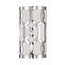 3_Crystorama Jennings 12" High Polished Nickel Wall Sconce more views