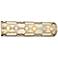 Crystorama Jennings 24" Wide Aged Brass LED Bath Light