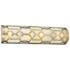 Crystorama Jennings 24" Wide Aged Brass LED Bath Light