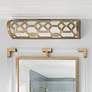 1_Crystorama Jennings 24" Wide Aged Brass LED Bath Light