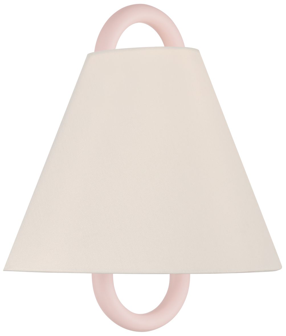 Image 3 Crystorama Jojo 11.75'' Vibrant Gold + Blush Sconce more views