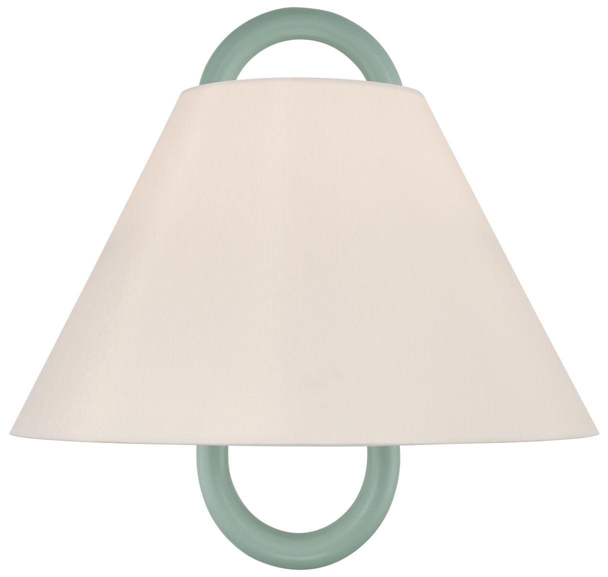 Crystorama Jojo 11.75'' Vibrant Gold + Green Sconce
