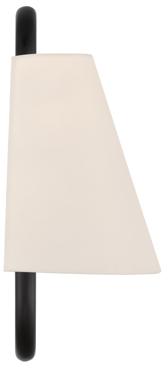 Crystorama Jojo 11.75'' Vibrant Gold + Matte Black Sconce